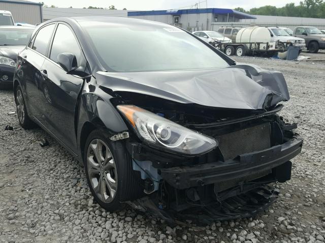 KMHD35LE0DU092542 - 2013 HYUNDAI ELANTRA GT BLACK photo 1