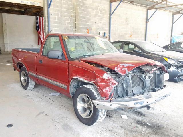 1GCCS14W418227559 - 2001 CHEVROLET S TRUCK S1 BURGUNDY photo 1