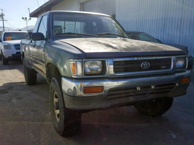 JT4VN13DXP5117271 - 1993 TOYOTA PICKUP 1/2 GREEN photo 1