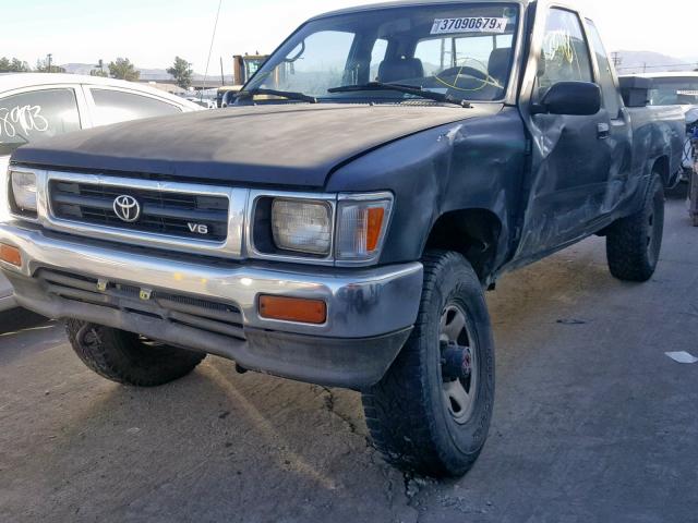 JT4VN13DXP5117271 - 1993 TOYOTA PICKUP 1/2 GREEN photo 2