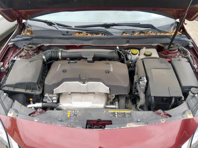 1G11C5SL3FF336353 - 2015 CHEVROLET MALIBU 1LT 红色 照片 7