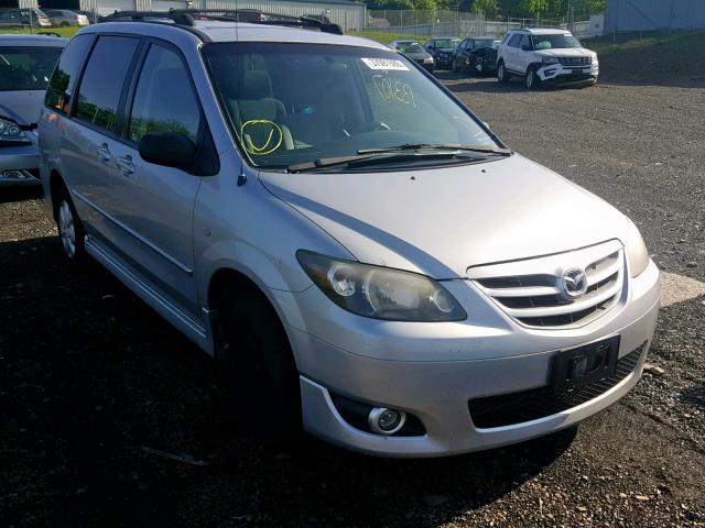 JM3LW28J260557531 - 2006 MAZDA MPV WAGON SILVER photo 1