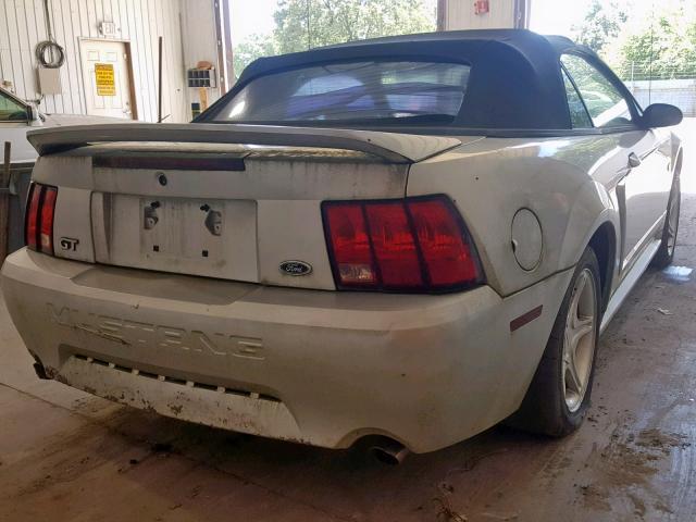 1FAFP45X1YF143704 - 2000 FORD MUSTANG GT SILVER photo 4