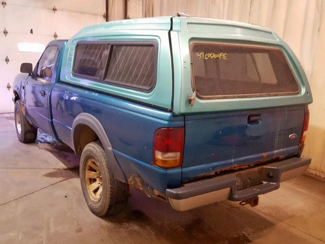 1FTCR11UXRPA92135 - 1994 FORD RANGER GREEN photo 3