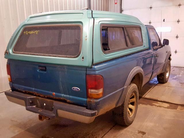 1FTCR11UXRPA92135 - 1994 FORD RANGER GREEN photo 4
