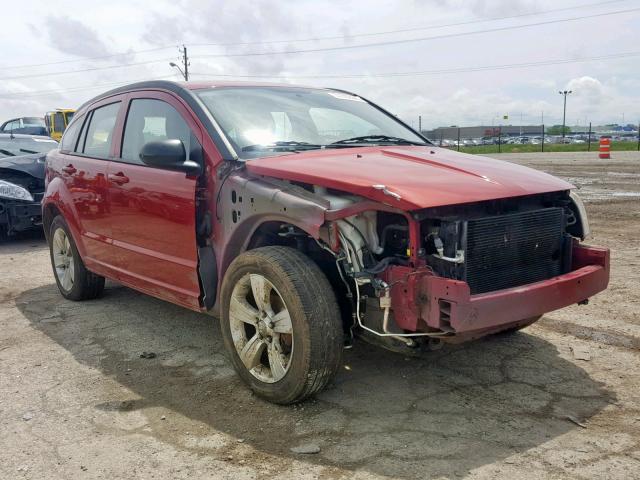 1B3CB4HAXAD664314 - 2010 DODGE CALIBER SX RED photo 1