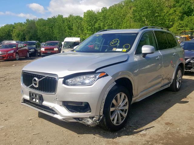 YV4A22PKXG1013955 - 2016 VOLVO XC90 T6 SILVER photo 2