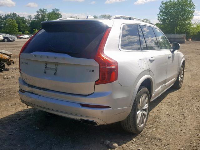 YV4A22PKXG1013955 - 2016 VOLVO XC90 T6 SILVER photo 4