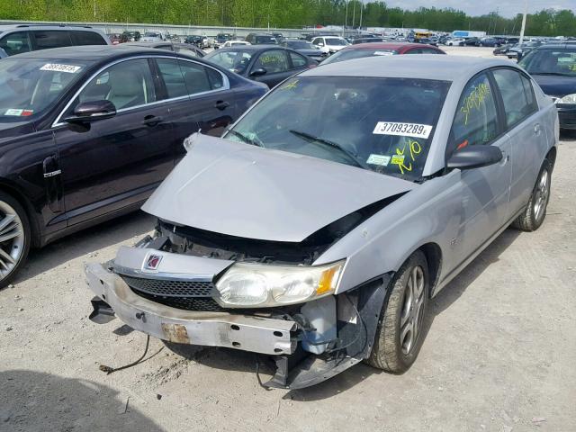 1G8AL52F94Z120997 - 2004 SATURN ION LEVEL SILVER photo 2