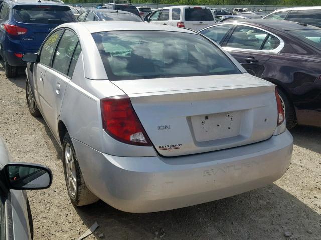 1G8AL52F94Z120997 - 2004 SATURN ION LEVEL SILVER photo 3