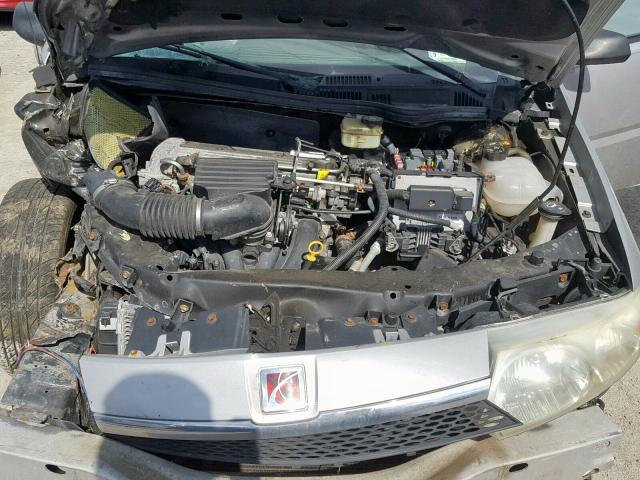 1G8AL52F94Z120997 - 2004 SATURN ION LEVEL SILVER photo 7