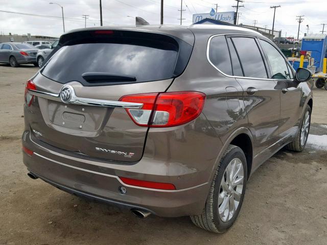 LRBFXFSX3HD048226 - 2017 BUICK ENVISION P BROWN photo 4