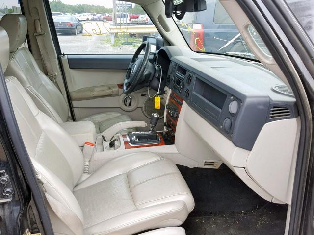 1J8HG58N77C672246 - 2007 JEEP COMMANDER 黑色 照片 5