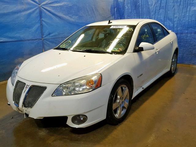 1G2ZM577684280091 - 2008 PONTIAC G6 GXP WHITE photo 2