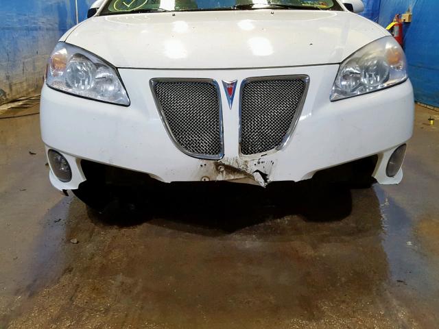 1G2ZM577684280091 - 2008 PONTIAC G6 GXP WHITE photo 9