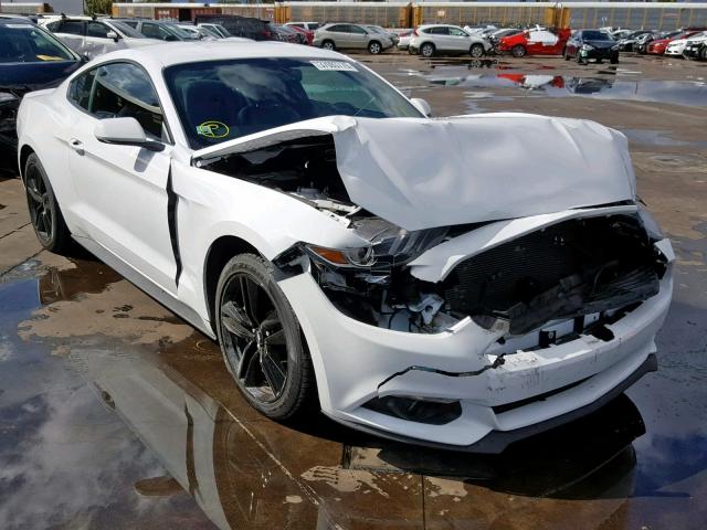 1FA6P8TH6G5279303 - 2016 FORD MUSTANG WHITE photo 1