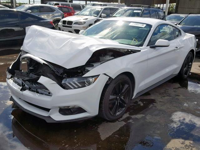1FA6P8TH6G5279303 - 2016 FORD MUSTANG WHITE photo 2