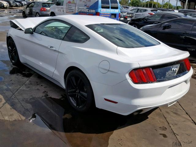1FA6P8TH6G5279303 - 2016 FORD MUSTANG WHITE photo 3