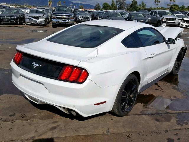 1FA6P8TH6G5279303 - 2016 FORD MUSTANG WHITE photo 4