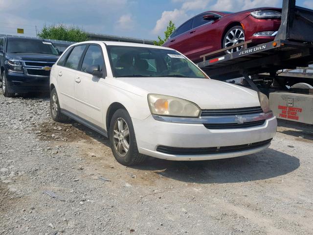 1G1ZT62845F138125 - 2005 CHEVROLET MALIBU MAX WHITE photo 1