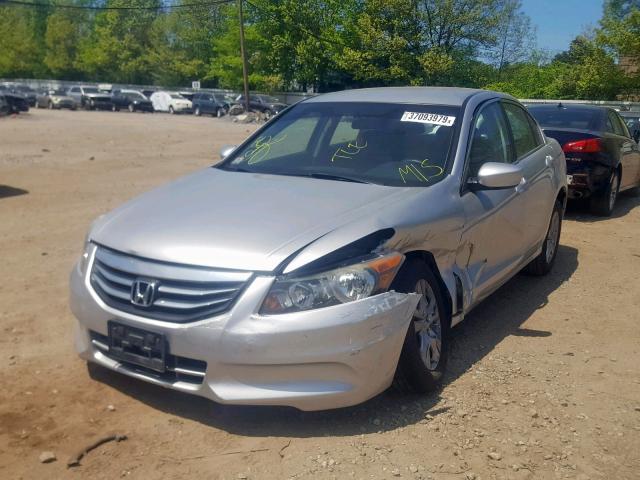 1HGCP2F44CA210065 - 2012 HONDA ACCORD LXP SILVER photo 2