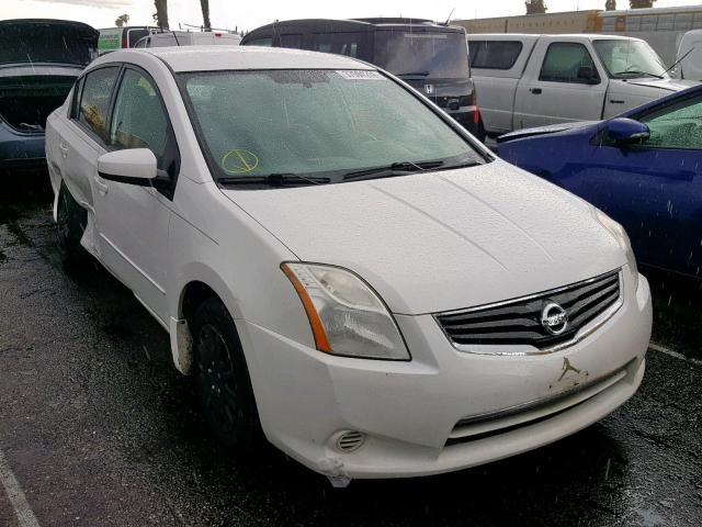 3N1AB6AP1BL695952 - 2011 NISSAN SENTRA 2.0 WHITE photo 1