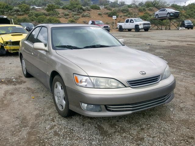 JT8BF28G1Y0260471 - 2000 LEXUS ES 300 GOLD photo 1