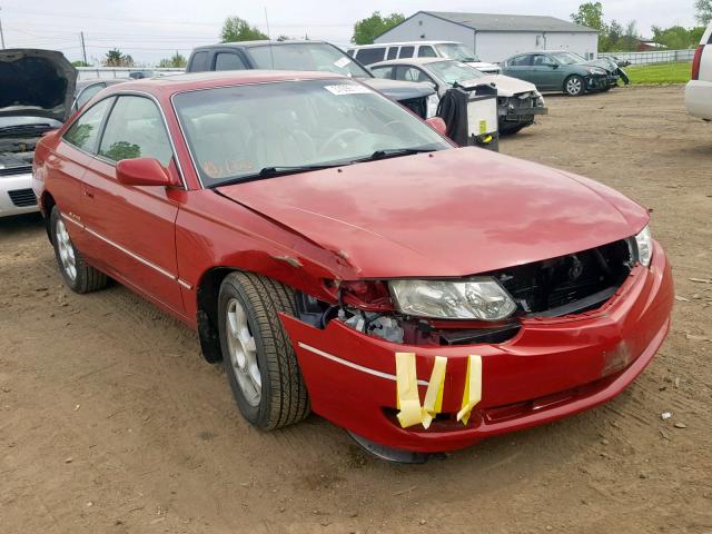 2T1CF22P32C552635 - 2002 TOYOTA CAMRY SOLA RED photo 1