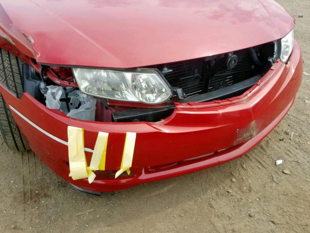 2T1CF22P32C552635 - 2002 TOYOTA CAMRY SOLA RED photo 9