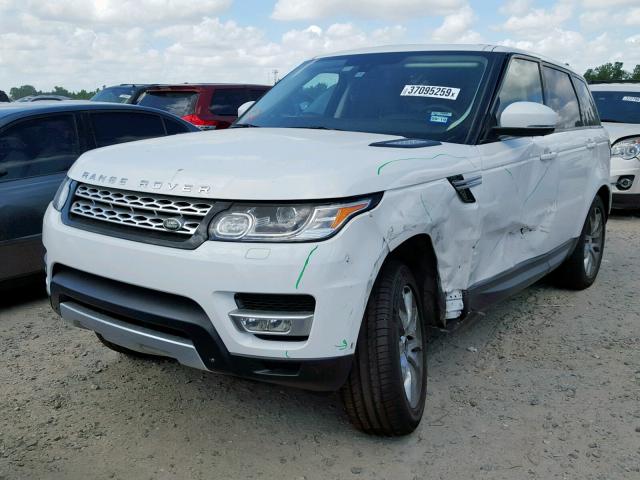 SALWR2WF7EA313550 - 2014 LAND ROVER RANGE ROVE WHITE photo 2