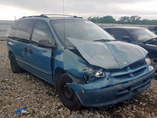 2B4FP2531WR630898 - 1998 DODGE CARAVAN BLUE photo 1