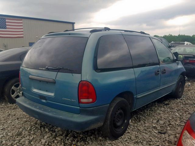 2B4FP2531WR630898 - 1998 DODGE CARAVAN BLUE photo 4