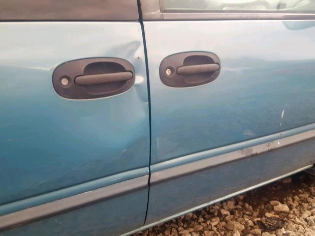 2B4FP2531WR630898 - 1998 DODGE CARAVAN BLUE photo 9