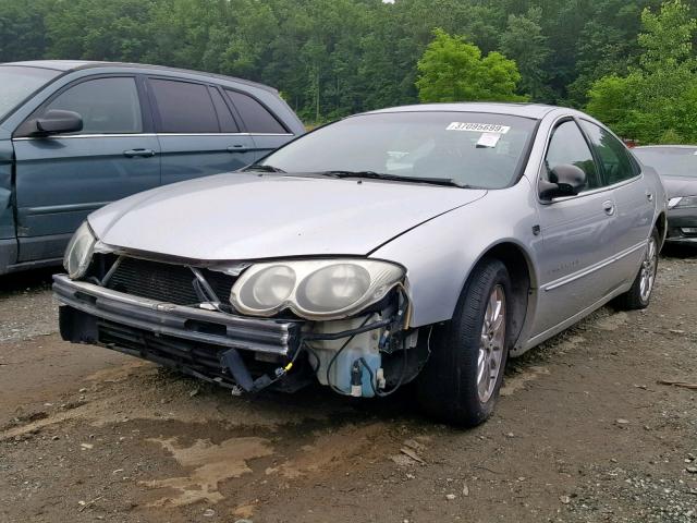 2C3HE66G81H624979 - 2001 CHRYSLER 300M SILVER photo 2