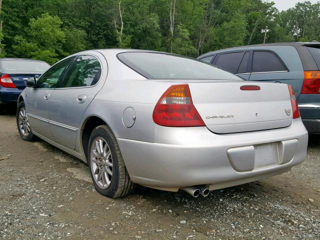 2C3HE66G81H624979 - 2001 CHRYSLER 300M SILVER photo 3