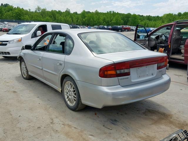 4S3BE625447201175 - 2004 SUBARU LEGACY L S SILVER photo 3