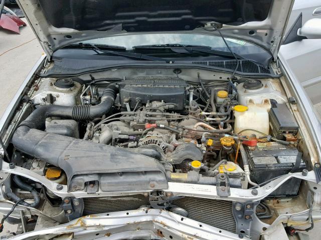 4S3BE625447201175 - 2004 SUBARU LEGACY L S SILVER photo 7