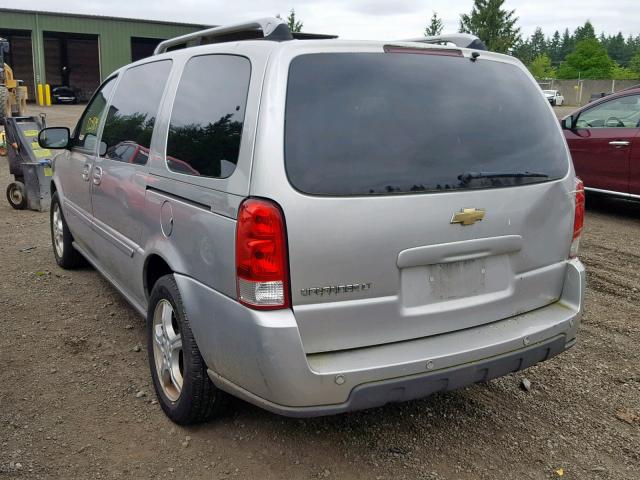 1GNDV33L56D177307 - 2006 CHEVROLET UPLANDER L 银色 照片 3