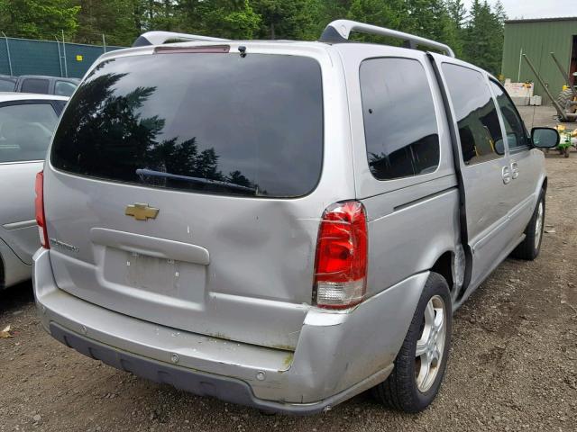 1GNDV33L56D177307 - 2006 CHEVROLET UPLANDER L 银色 照片 4