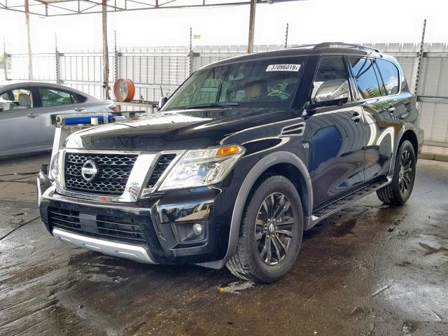 JN8AY2NF6H9301311 - 2017 NISSAN ARMADA PLA BLACK photo 2