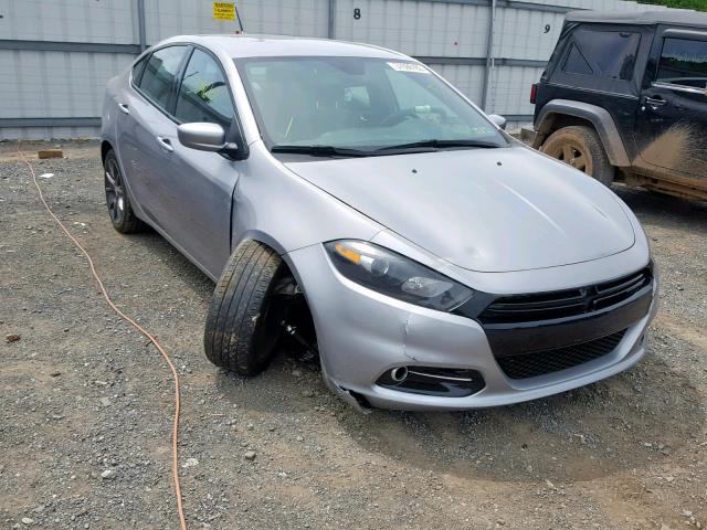 1C3CDFBB0FD279099 - 2015 DODGE DART SXT SILVER photo 1