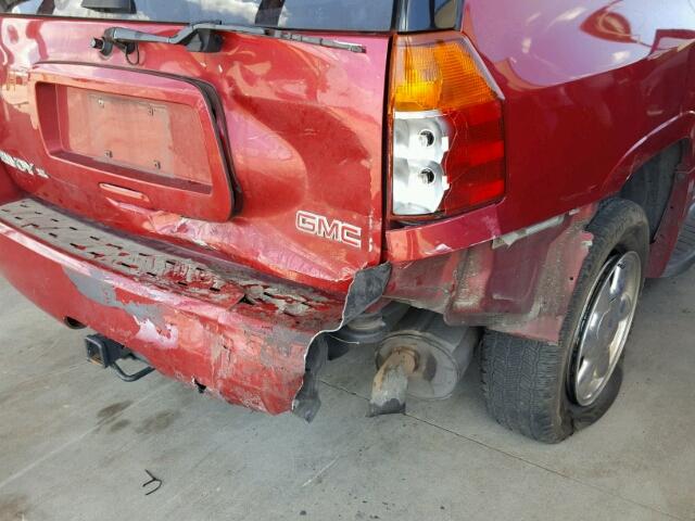 1GKES16S246204806 - 2004 GMC ENVOY XL RED photo 9