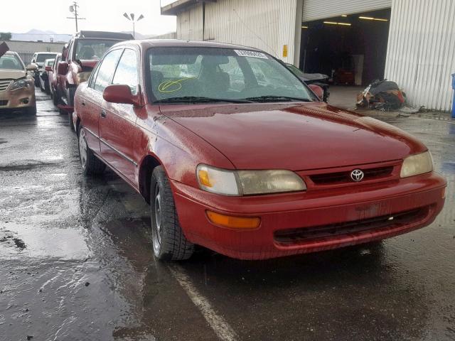 1NXBB02E7TZ369930 - 1996 TOYOTA COROLLA DX RED photo 1