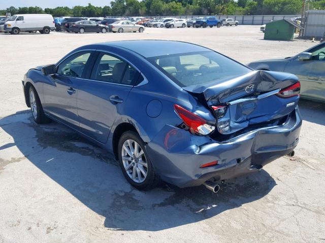 JM1GL1U52H1153986 - 2017 MAZDA 6 SPORT BLUE photo 3