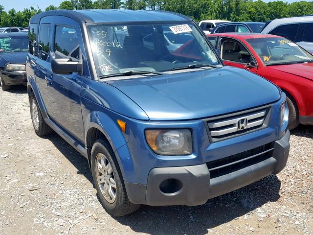 5J6YH18728L016269 - 2008 HONDA ELEMENT EX BLUE photo 1