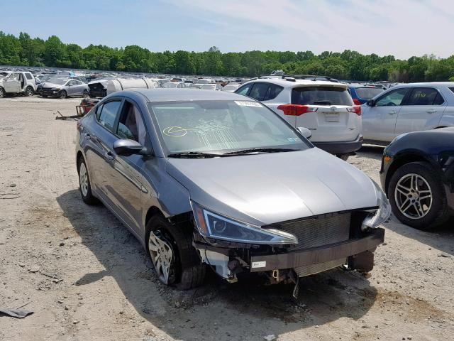 5NPD74LF6KH407220 - 2019 HYUNDAI ELANTRA SE GRAY photo 1