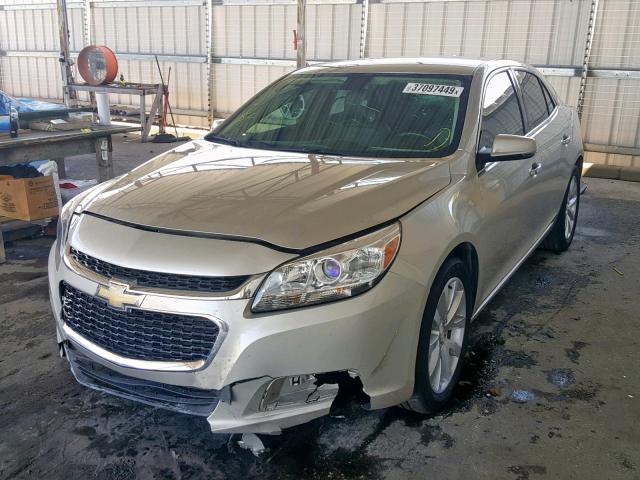 1G11E5SAXGF133342 - 2016 CHEVROLET MALIBU LIM CREAM photo 2