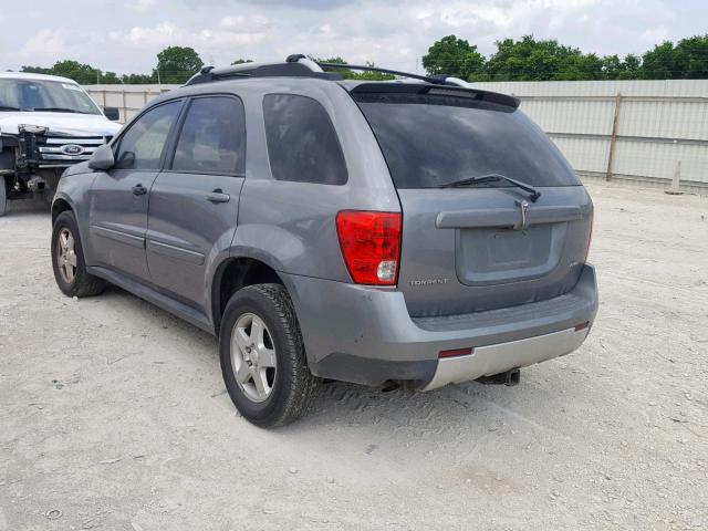 2CKDL73F666060049 - 2006 PONTIAC TORRENT SILVER photo 3