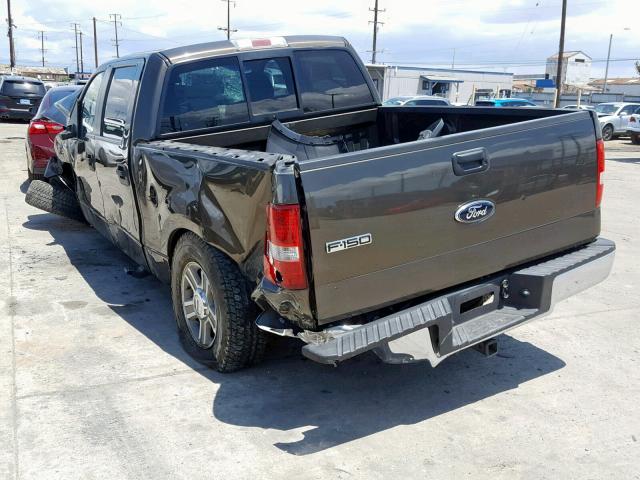 1FTPW12558FA09832 - 2008 FORD F150 SUPER BROWN photo 3