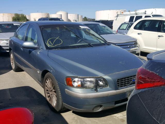 YV1RS53DX12064771 - 2001 VOLVO S60 T5 GREEN photo 1